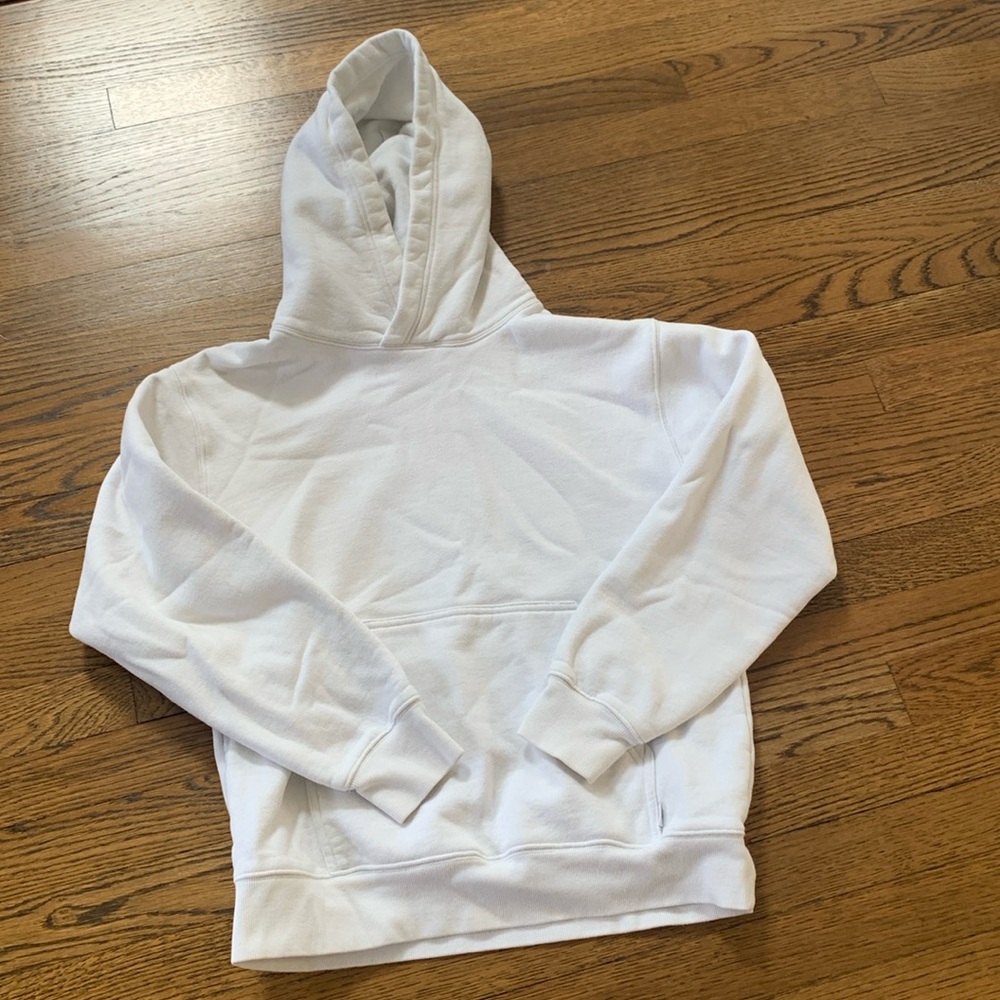 Aritzia TNA White Hoodie
